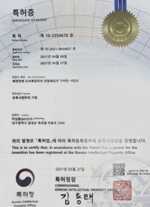 Giấy chứng nhận bằng sáng chế