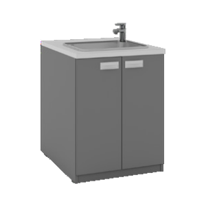 Laboratory Display Cabinet/Sink GRFMLBS-M01 600×600×750
